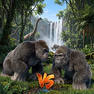 Gorilla Monster Fight